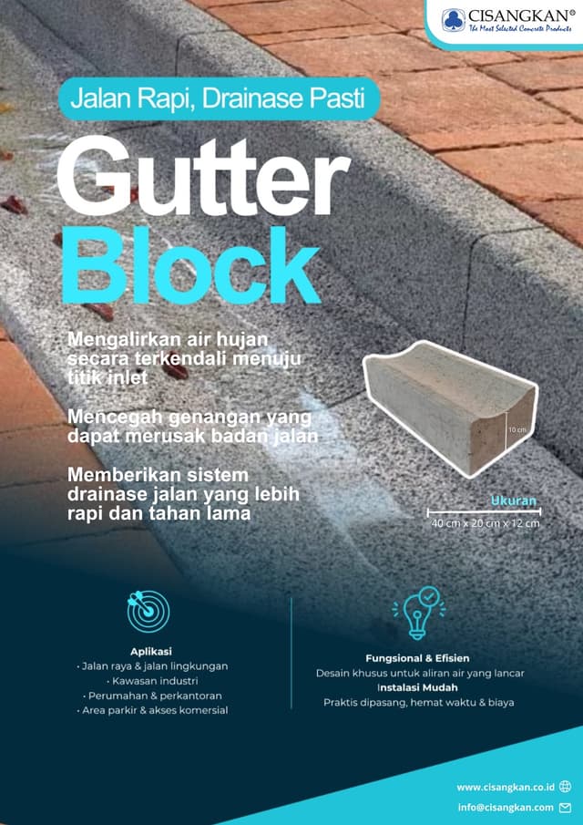 Flyer Gutter Block