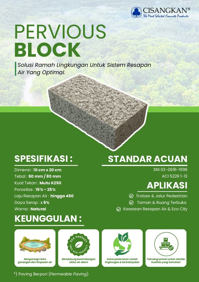 Flyer Paving Porous