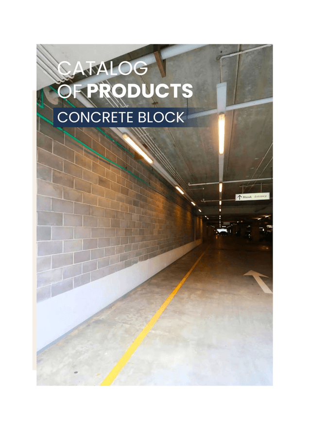 Katalog Concrete Block